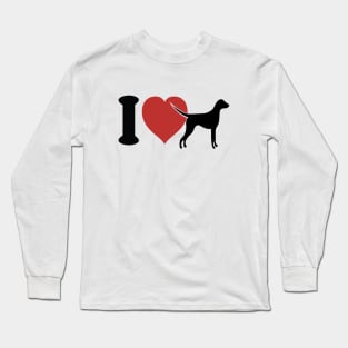 I love dog Long Sleeve T-Shirt